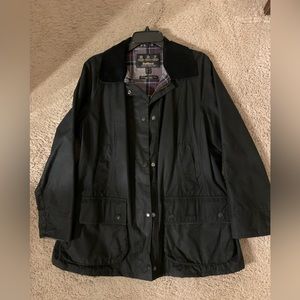 Barbour Black Beadnell Wax Jacket